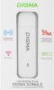 Модем 3G/4G Digma Dongle Wi-Fi DW1960 USB Wi-Fi Firewall +Router внешний белый