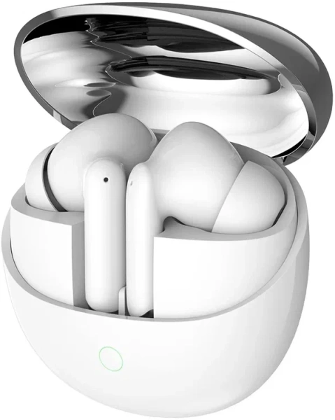 Гарнитура вкладыши Deppa Air Joy белый беспроводные bluetooth (44310)