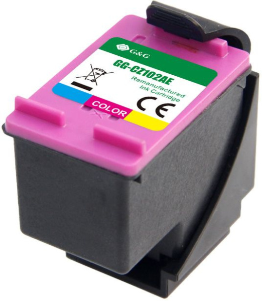 Картридж струйный G&G GG-CZ102AE 650 многоцветный (18мл) для HP DeskJet 1010/10151515/1516