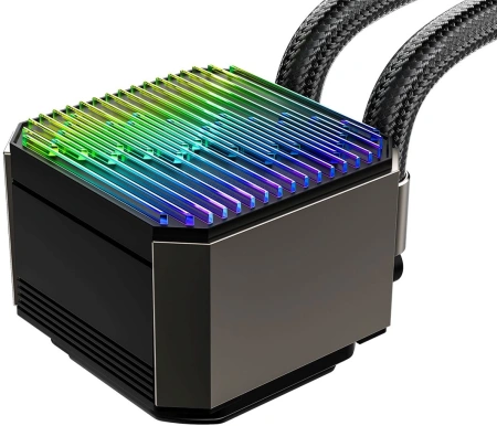 Система водяного охлаждения ID-Cooling DX360 Max Soc-AM5/AM4/1200/1700/1851 черный 4-pin 32.5dB Al+Cu 350W Ret