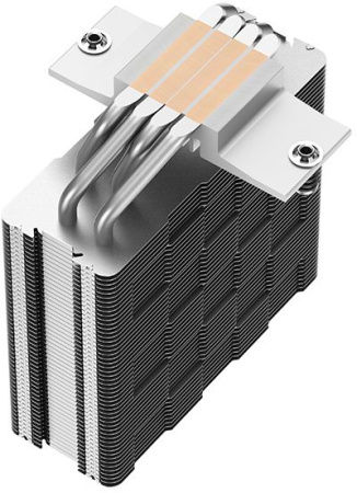 Устройство охлаждения(кулер) Deepcool AG400 LED Soc-AM5/AM4/1151/1200/1700 4-pin 18-32dB Al+Cu 130W 614gr LED Ret