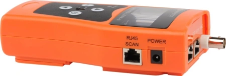 Тестер кабельный Lanmaster LAN-PRO-L/TPK-N-8R (упак:1шт) оранжевый