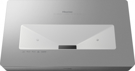 Телевизор Laser Hisense 100" Laser TV 100L5H серебристый 4K Ultra HD 60Hz DVB-T DVB-T2 DVB-C DVB-S DVB-S2 USB WiFi Smart TV