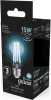 Лампа светодиодная Gauss Filament 102902215 15Вт цок.:E27 груша 220B св.свеч.бел.нейт. (упак.:10шт)