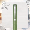 Ручка роллер Parker Vector XL (2159777) зеленый F черн. черн. подар.кор.