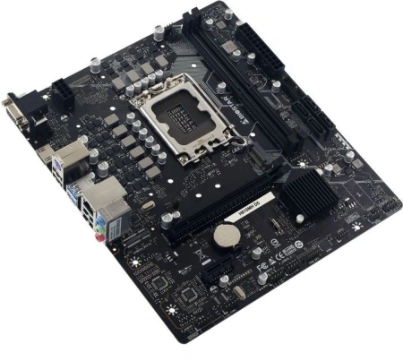 Материнская плата Biostar H610MH D5 Soc-1700 Intel H610 2xDDR5 mATX AC`97 8ch(7.1) GbLAN RAID+VGA+HDMI