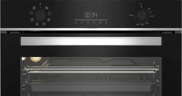 Духовой шкаф Электрический Beko BBCM13300X черный/серебристый