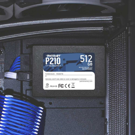 Накопитель SSD Patriot SATA III 512Gb P210S512G25 P210 2.5"