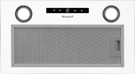 Вытяжка встраиваемая Weissgauff BOX 1200 WH белый управление: сенсорное (1 мотор)