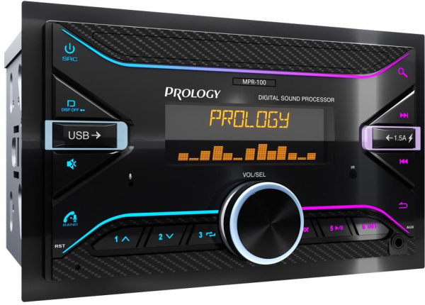 Автомагнитола Prology MPR-100 2DIN 4x55Вт ПО:Navitel