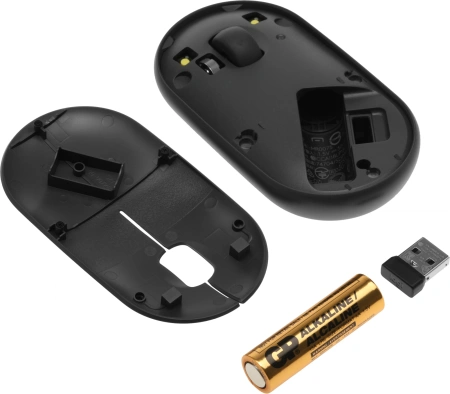 Мышь Logitech Pebble M350 темно-серый оптическая 1000dpi беспров. BT/Radio USB 2but (910-005576)