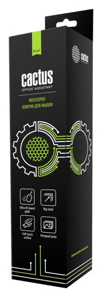 Коврик для мыши Cactus CS-MP-PRO04XXL Blue Cosmic XXL/рисунок 900x400x3мм