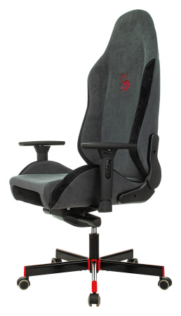 Кресло игровое A4Tech Bloody GC-420 серый крестов. металл