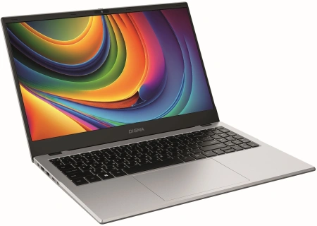 Ноутбук Digma EVE C5802 N100/8Gb/SSD256Gb/15.6"/IPS/FHD/W11Pro/silver/5900mAh