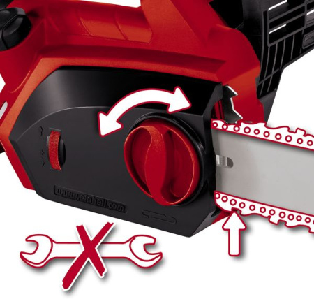 Цепная пила Einhell GH-EC 2040 от сети 2000Вт дл.шины:16" (40cm) (4501720)