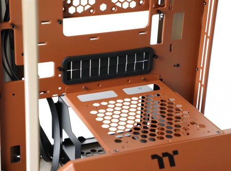 Корпус Thermaltake The Tower 300 Gravel Send коричневый без БП mATX 8x120mm 6x140mm 2xUSB3.0 audio bott PSU