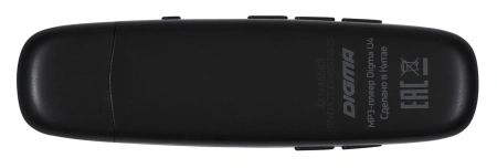 Плеер Flash Digma U4 8Gb черный/0.91"/FM/microSDHC