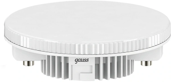 Лампа светодиодная Gauss 108008308 8Вт цок.:GX53 таблетка 150B 6500K св.свеч.бел.хол. GX53 (упак.:1шт)