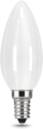 Лампа филам. Gauss Filament 5Вт цок.:E14 свеча 220B 2700K св.свеч.бел.теп. (упак.:1шт) (103201105)