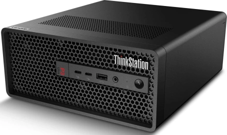 ПК Lenovo ThinkStation P3 Ultra SFF i7 13700 (2.1) 16Gb SSD512Gb T400 4Gb Windows 11 Professional 64 2.5xGbitEth+1xGbitEth 300W мышь клавиатура черный (30HBS64000)
