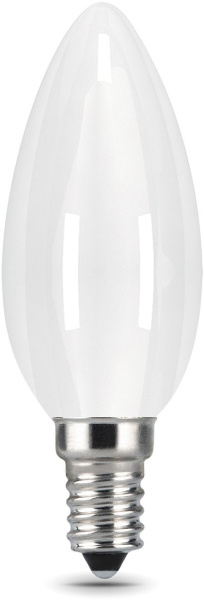 Лампа филам. Gauss Filament 5Вт цок.:E14 свеча 220B 2700K св.свеч.бел.теп. (упак.:1шт) (103201105)