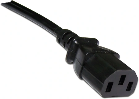 Шнур питания Lanmaster LAN-PP13/20-1.0-BK C13-C20 проводник.:3x0.75мм2 1м 220В 10А черный