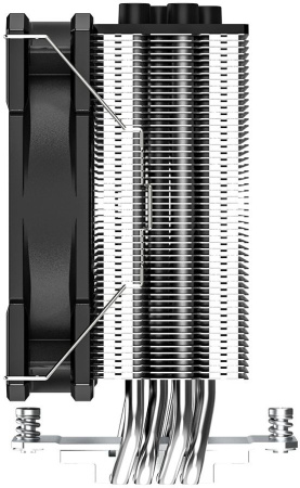 Устройство охлаждения(кулер) ID-Cooling SE-224-XTS Soc-AM5/AM4/1200/1700/1851 черный 4-pin 16-29dB Al+Cu 220W 650gr Ret