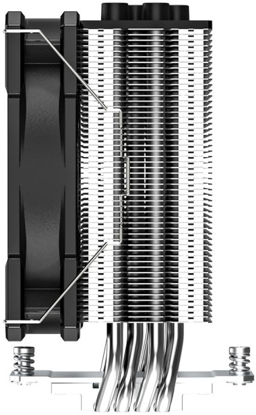 Устройство охлаждения(кулер) ID-Cooling SE-224-XTS Soc-AM5/AM4/1200/1700/1851 черный 4-pin 16-29dB Al+Cu 220W 650gr Ret
