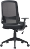 Кресло Cactus CS-MC313-BK черный сетка/ткань