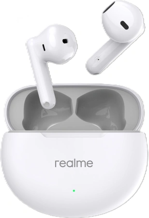 Гарнитура внутриканальные Realme Buds T01 белый беспроводные bluetooth в ушной раковине (6941764436206)