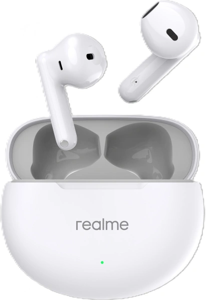 Гарнитура внутриканальные Realme Buds T01 белый беспроводные bluetooth в ушной раковине (6941764436206)