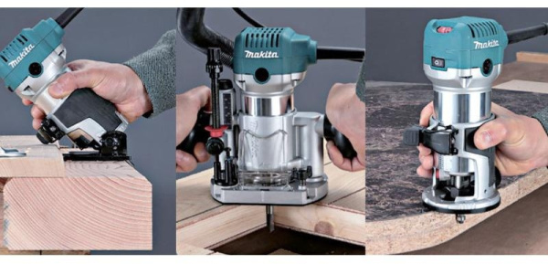 Фрезер Makita RT0700CX2 710Вт 30000об/мин