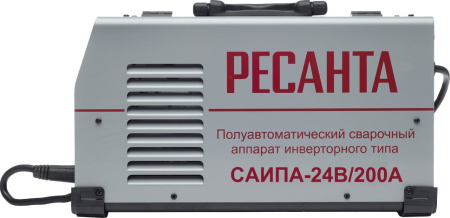 Сварочный полуавтомат Ресанта САИПА-24В/200А инвертор MIG-MAG 6.9кВт