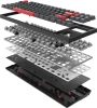 Клавиатура A4Tech Bloody AT87 механическая черный/красный USB for gamer LED (AT87)