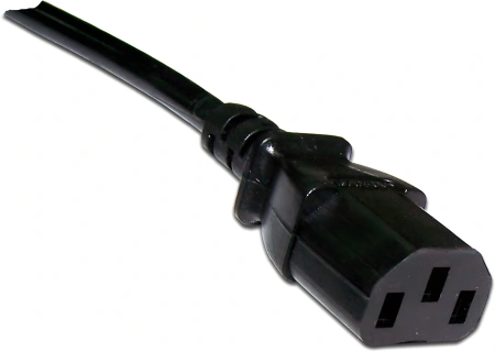 Шнур питания Lanmaster LAN-PP13/20-0.5-BK C13-C20 проводник.:3x0.75мм2 0.5м 220В черный
