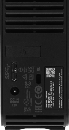 Жесткий диск WD USB 3.0 14Tb WDBWLG0140HBK-EESN Elements Desktop 3.5" черный