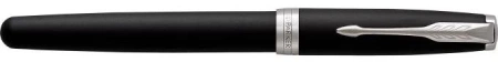 Ручка перьев. Parker Sonnet Core F529 (CW1931521) Matte Black CT F сталь нержавеющая подар.кор.