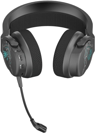 Наушники с микрофоном A4Tech Bloody GR370 черный мониторные BT/Radio/3.5mm (GR370)