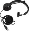 Наушники с микрофоном Jabra Evolve 20 MS Mono черный 1.2м накладные USB оголовье (4993-823-109)
