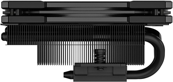 Устройство охлаждения(кулер) ID-Cooling IS-55 Soc-AM5/AM4/1151/1200/1700 4-pin 31.2dB Al+Cu 125W 450