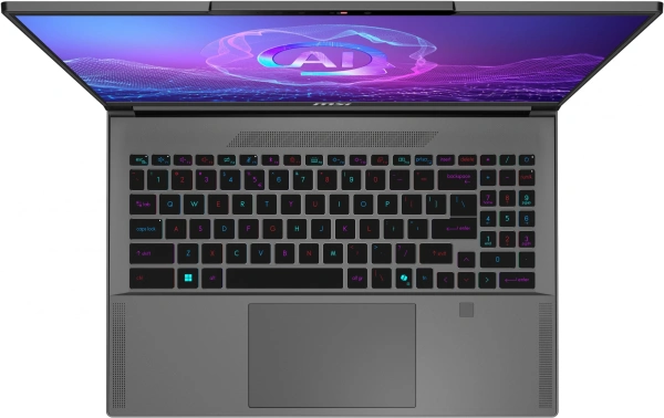 Ноутбук MSI Creator A16 AI+ A3HVGG-268RU Ryzen AI 9 365 32Gb SSD2Tb NVIDIA GeForce RTX4070 8Gb 16" IPS QHD+ (2560x1600) Windows 11 Home grey WiFi BT Cam (9S7-15FK14-268)