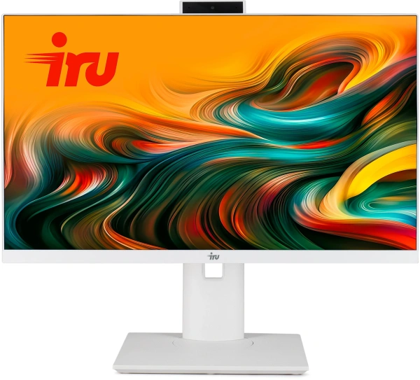 Моноблок IRU Tactio 23.8" Full HD i5 1235U (1.3) 16Gb SSD512Gb CR noOS GbitEth WiFi BT 120W Cam белый 1920x1080