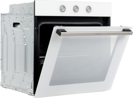 Духовой шкаф Электрический Gorenje BO6725E02WG белый/нержавеющая сталь