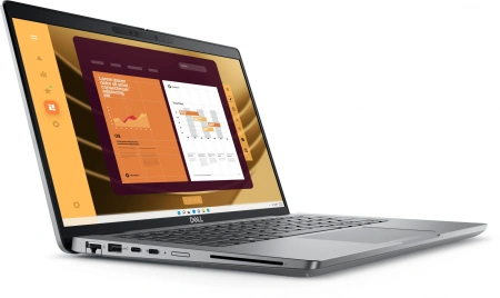 Ноутбук Dell Latitude 5450 Core Ultra 7 155U 16Gb SSD512Gb Intel Graphics 14" WVA FHD (1920x1080) Linux grey WiFi BT Cam (5450-7560)