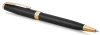 Ручка шариков. Parker Sonnet Core K528 (CW1931519) Matte Black GT M черн. черн. подар.кор.