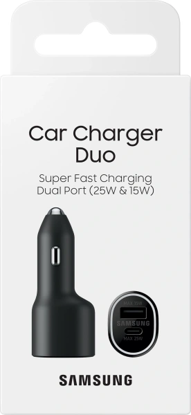 Автомобильное зар./устр. Samsung EP-L4020 3A (PD) USB/USB Type-C универсальное черный (EP-L4020NBEGEU)