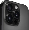 Смартфон Apple A3294 iPhone 16 Pro 128Gb черный титан моноблок 3G 4G 2Sim 6.3" 1206x2622 iOS 18 48Mpix 802.11 a/b/g/n/ac/ax/be NFC GPS Protect