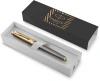 Ручка перьев. Parker Pioneers IM F329 (2200956) Arrow GT F ст. нерж./позол. подар.кор.