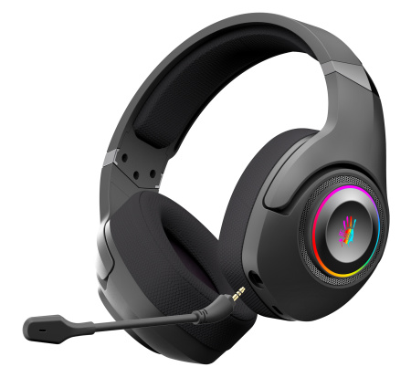Наушники с микрофоном A4Tech Bloody GR270 черный 1.5м мониторные BT/Radio оголовье (GR270)