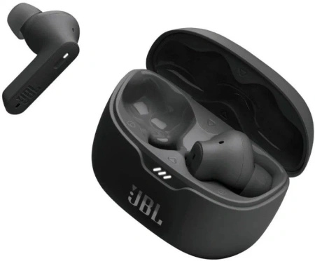 Гарнитура внутриканальные JBL Tune Beam черный беспроводные bluetooth в ушной раковине (JBLTBEAMBLK)